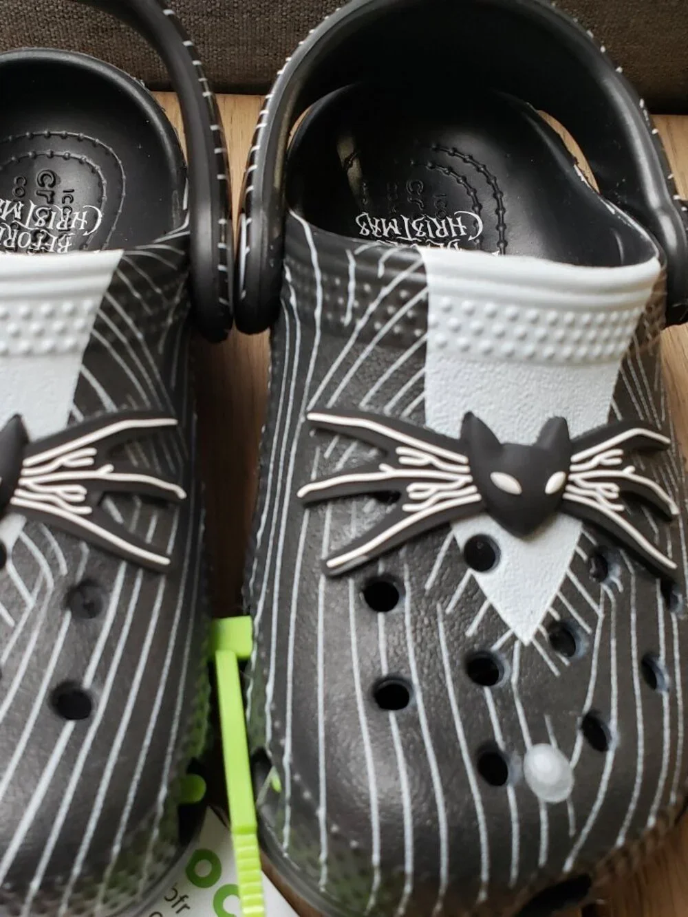 BNWT Jack Skellington Nightmare Before Christmas Classic Clogs (C7) CROCS